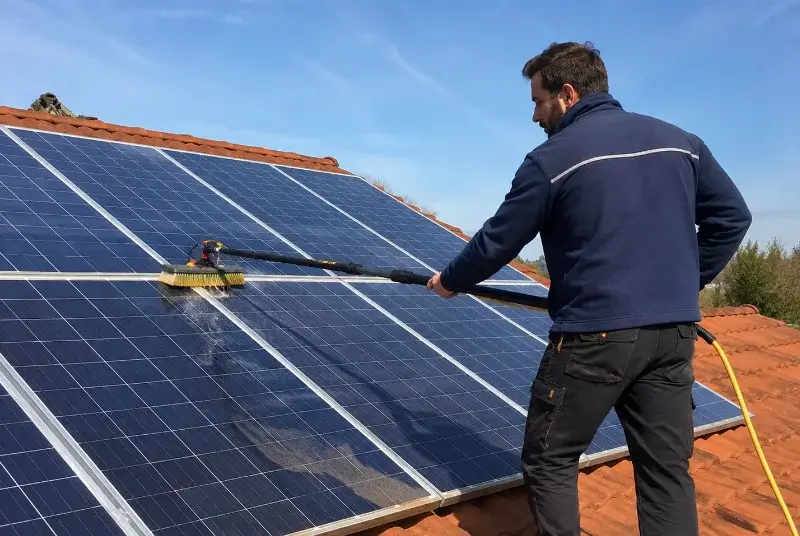 Nettoyage et entretien de panneaux solaires à Besné