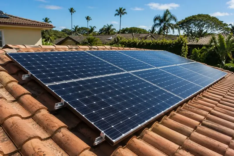 Installation de panneaux solaires à Besné